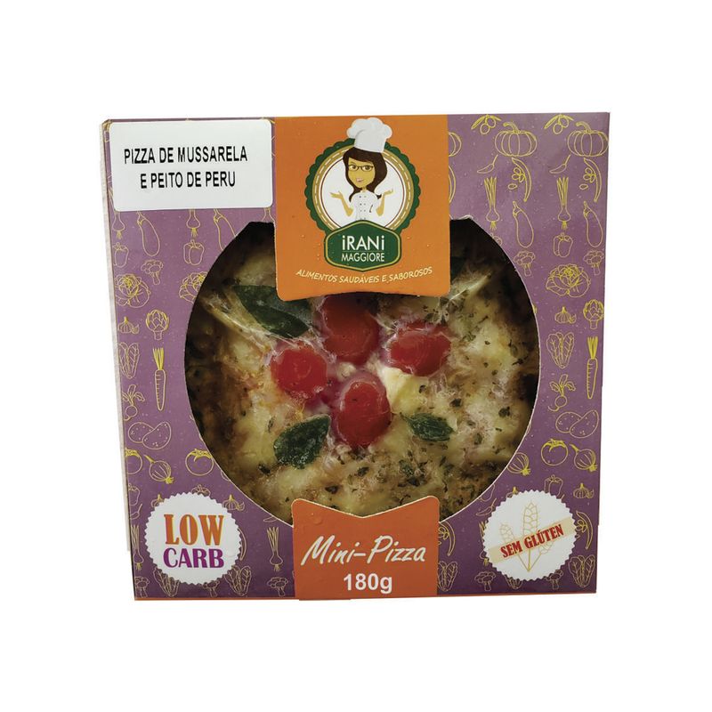 Pizza Maggiori Low Carb 180g Muçarela Peito Peru (7898597161142)