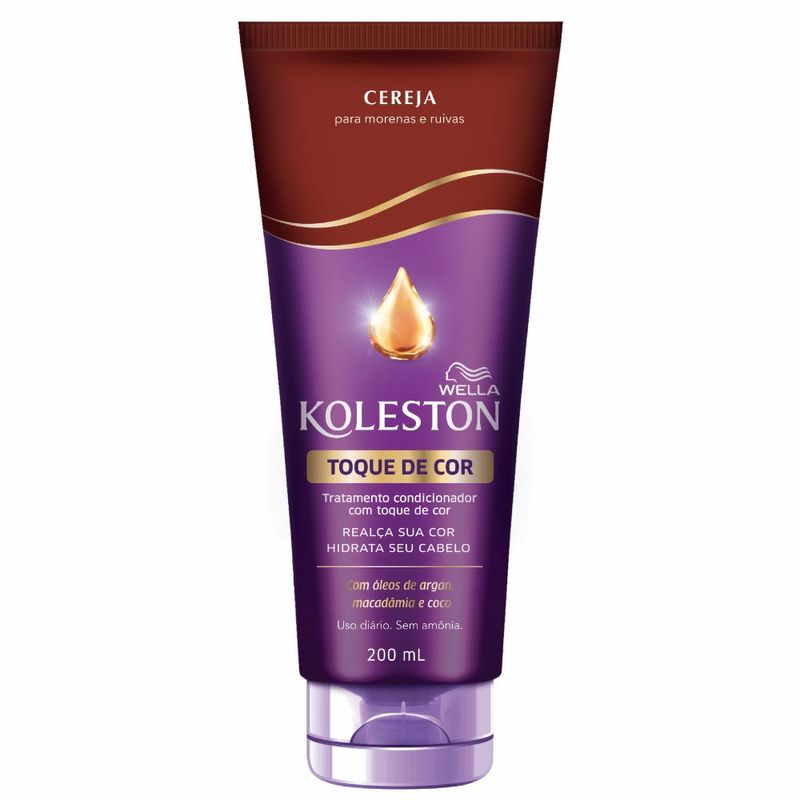Condicionador Toque De Cor Koleston Cereja 200ml (7891350033403)