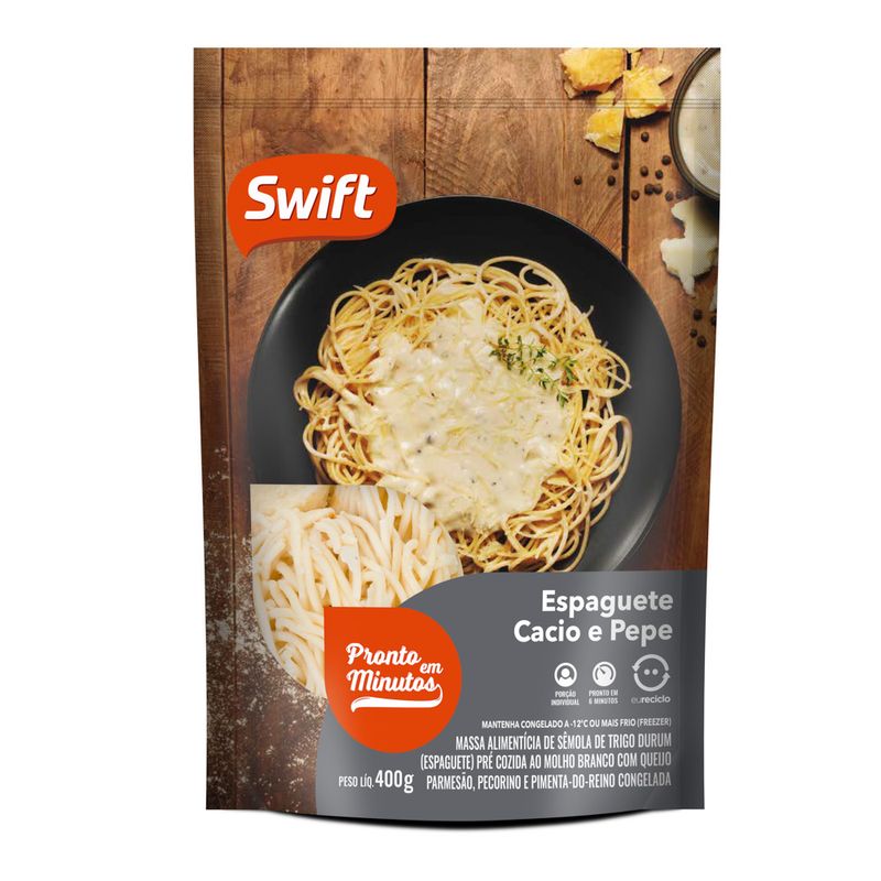 Espaguete Cacio e Pepe Swift 400g (7899567238093)