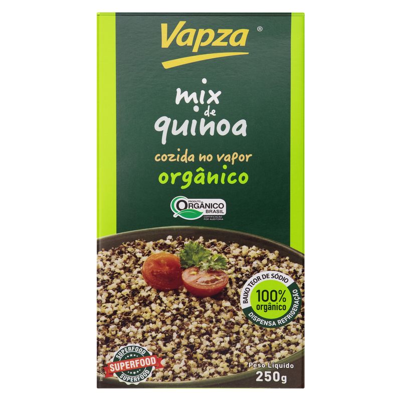 Mix Quinoa Orgânica Vapza 250g (7897122602754)