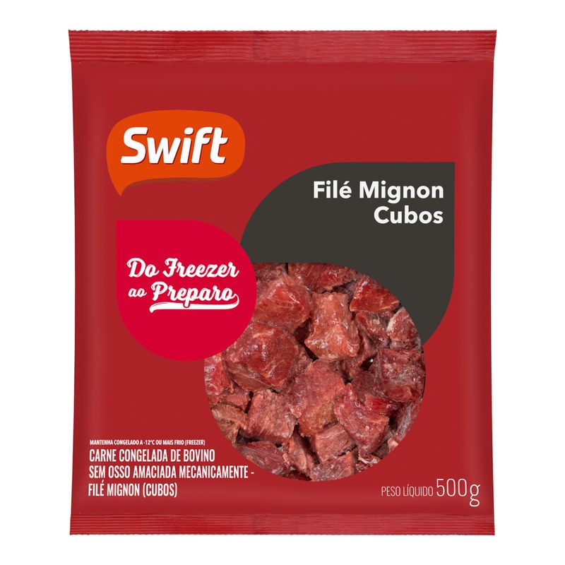 Cubos de Filé Mignon Swift Mais 500g (7899567297298)