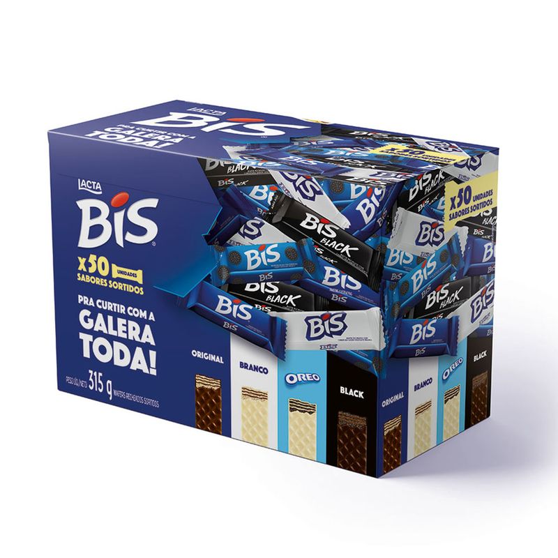 Chocolate Lacta Bis 315g Sortidos (7622210568731)