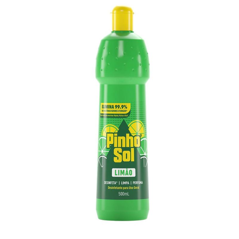 Desinfetante Pinho Sol Sq Limão 500ml (7509546664941)