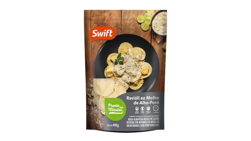 Pizza Artesanal de Mussarela Swift 400g - Loja Online Swift - Swift