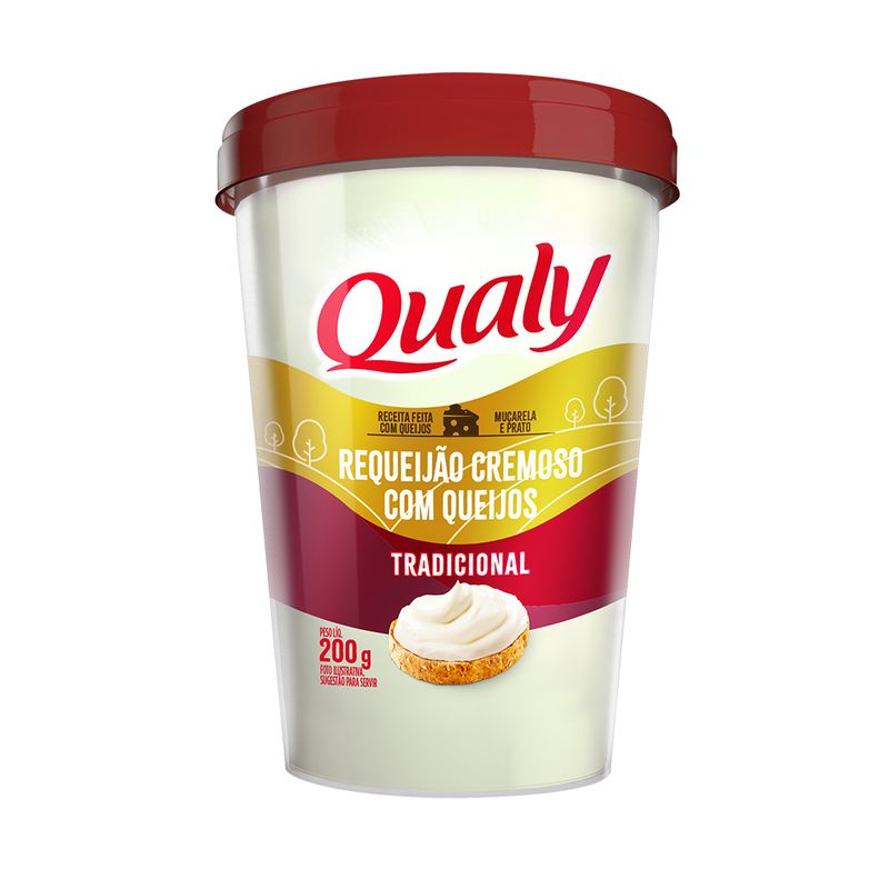 Requeijão tradicional Qualy 200g (7891515557454)