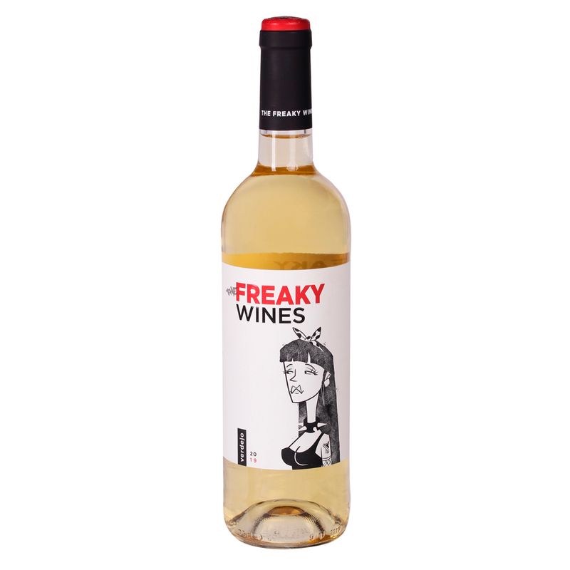 Vinho Espanhol Freaky Wines 750ml Verdejo Branco (8411106085457)