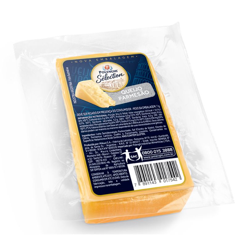 Queijo Parmesao Polenghi 220g (7891143017542)