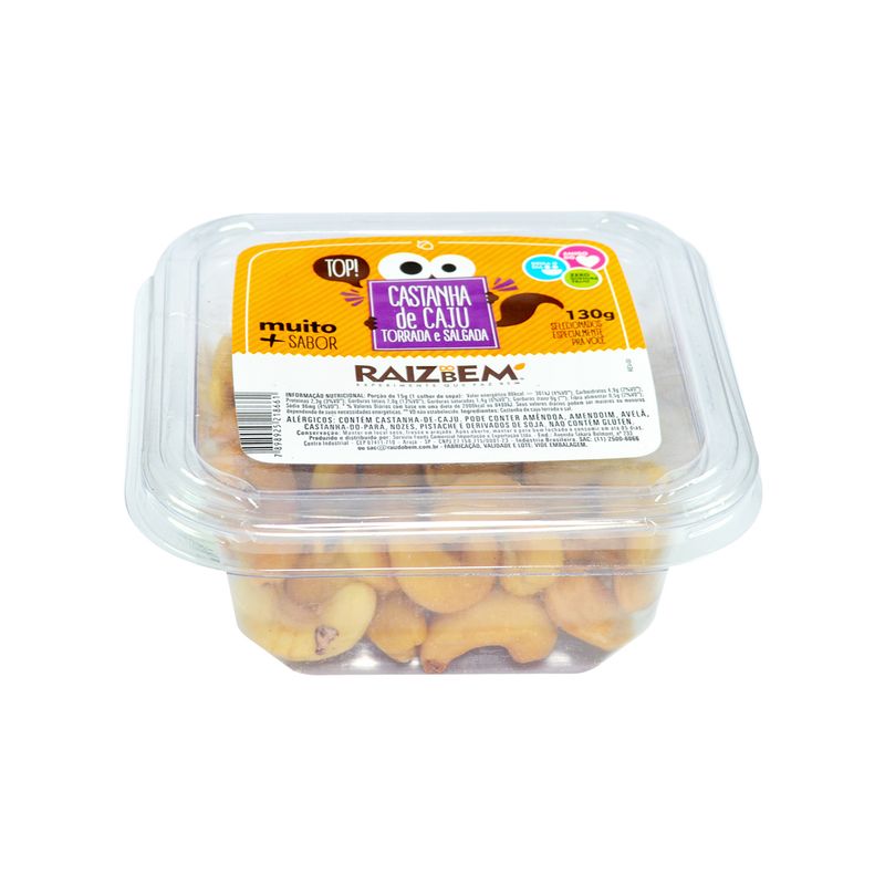 Castanha Caju Raiz Do Bem 130g Torrada S (7898925218661)