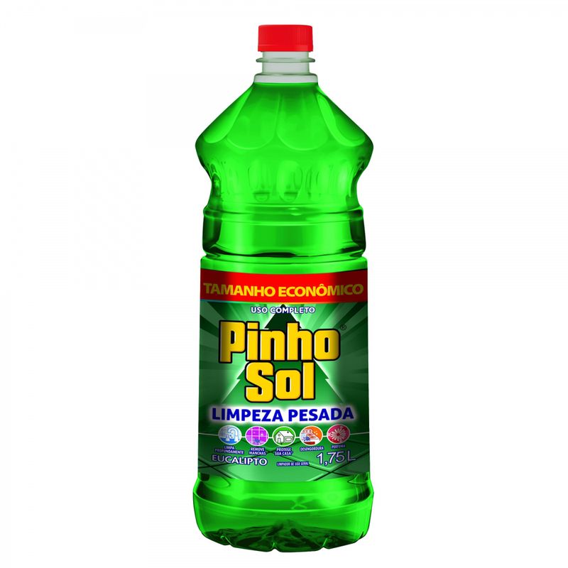 Pinho Sol Limpeza Pesada Eucalipto Limpador Diluível 1.75L (7891024040959)
