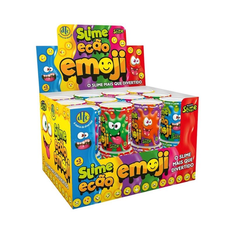 Massa Modelar Slilme Seção Emoji Sortido (7908084701208)