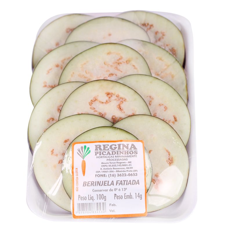 Berinjela Regina Picadinhos 100g (7898904834530)