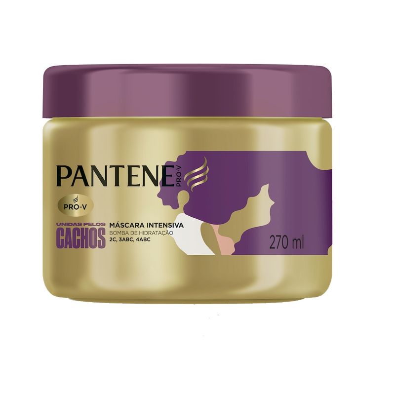 Máscara De Tratamento Pantene Pelos Cachos 270ml (7500435142137)