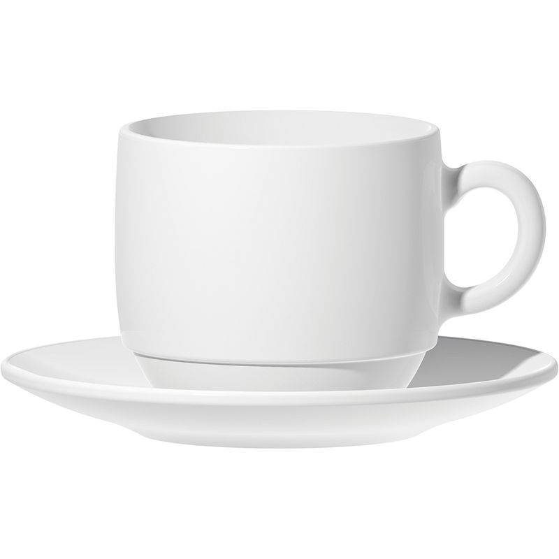 Xícara Café Nadir Opaline 90ml Com Pires (7891155076209)