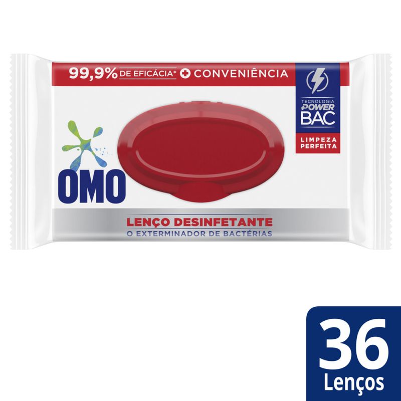 Lenço Desinfetante Omo (7891150072954)
