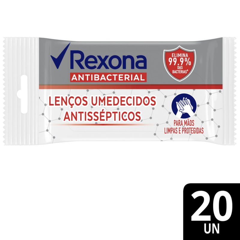 Lenço Umedecido Antisséptico Rexona (7891150076099)