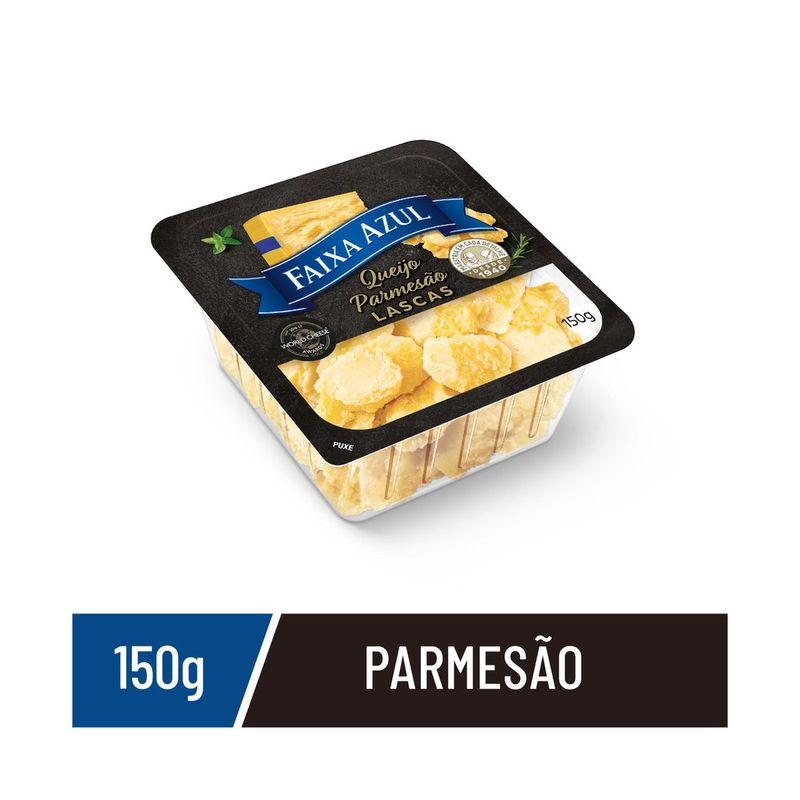 QUEIJO PARMESÃO LASCAS FAIXA AZUL 150G (7891999004826)