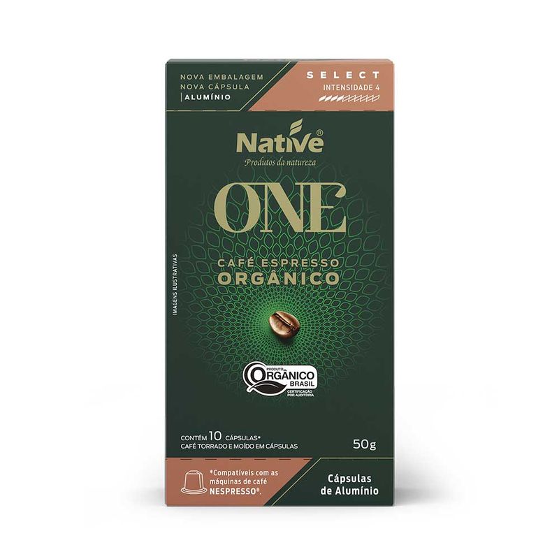 Cápsula de café Native Select 10 un (7898206502915)