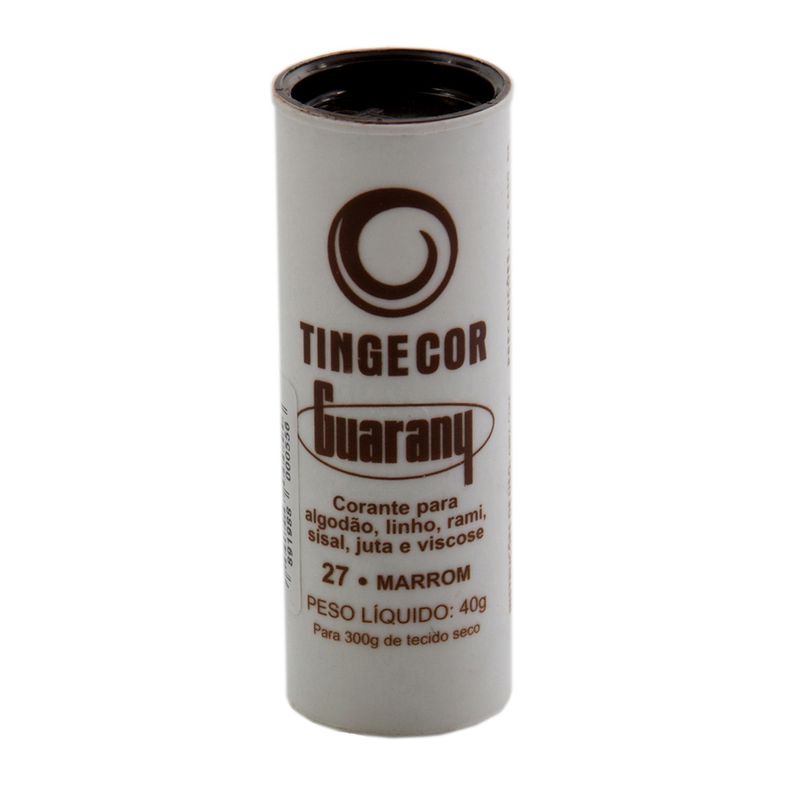 CORANTE TINGEDOR 40G MARROM 27 (7891988000839)