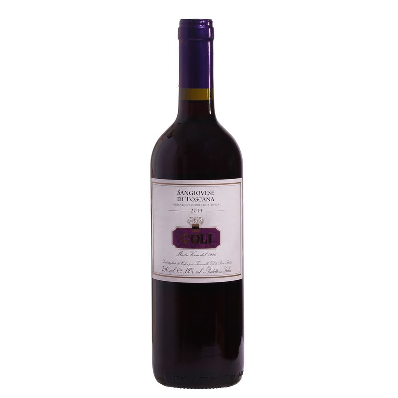 Vinho Italiano Sangiovese Toscana Coli 750ml (8004784003013)