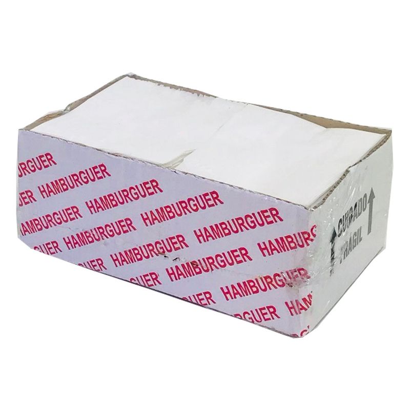 Saco Papel Donnoplast com 500 Unidades Hamburguer (7898516670540)