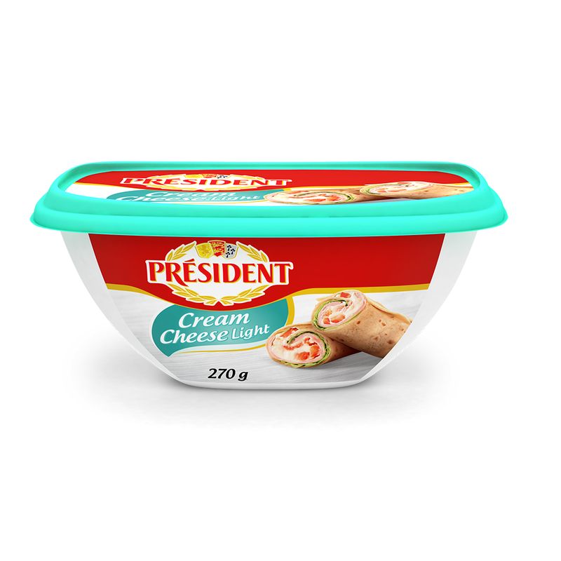 Cram Cheese Président Light 270g (7891097104237)