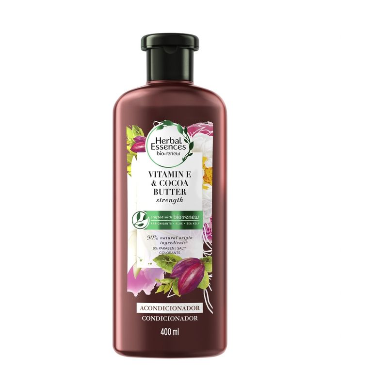 Condicionador Herbal Essences Vitamina E e Cacau 400mL (190679000200)