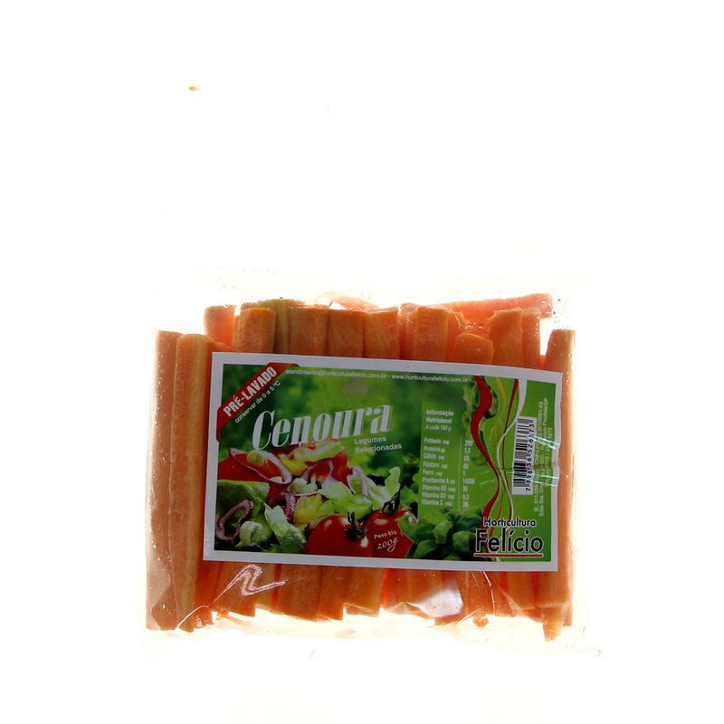Salada Cenoura Horticultura Felicio 200g (7898936526373)