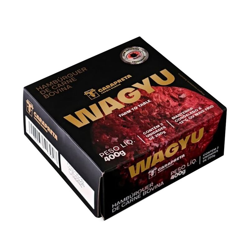 Hamburguer Carapreta 400g Bovino Wagyu (7908267513048)