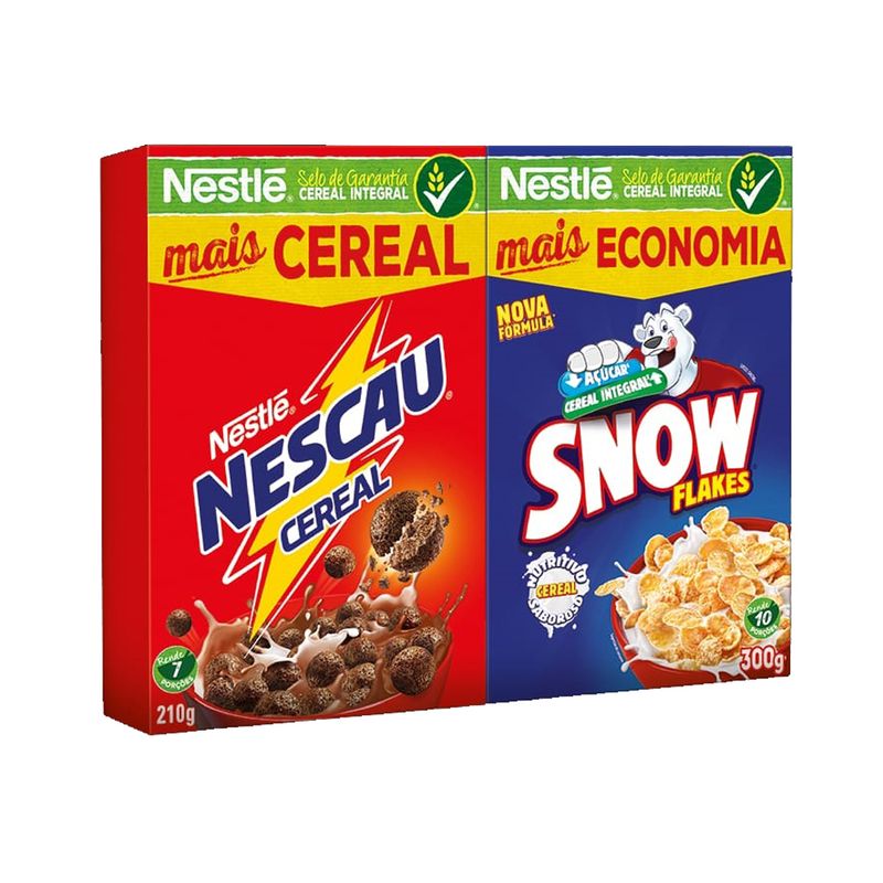 Cereal Matinal Nescau Cereal + Snow Flakes 570g (7891000277850)