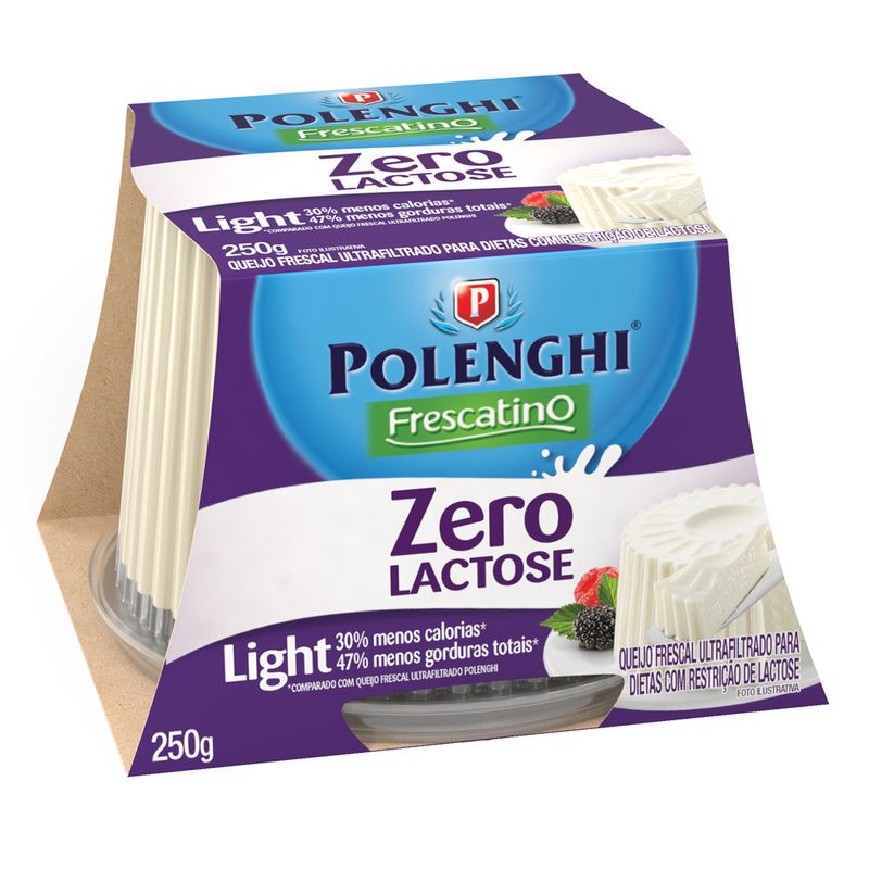 Queijo Frescal Zero Lactose Frescatino 250g (7891143019126)