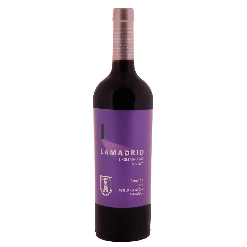 Vinho Argentino Lamadrid Reserva Bonarda 750ml (7798136150104)