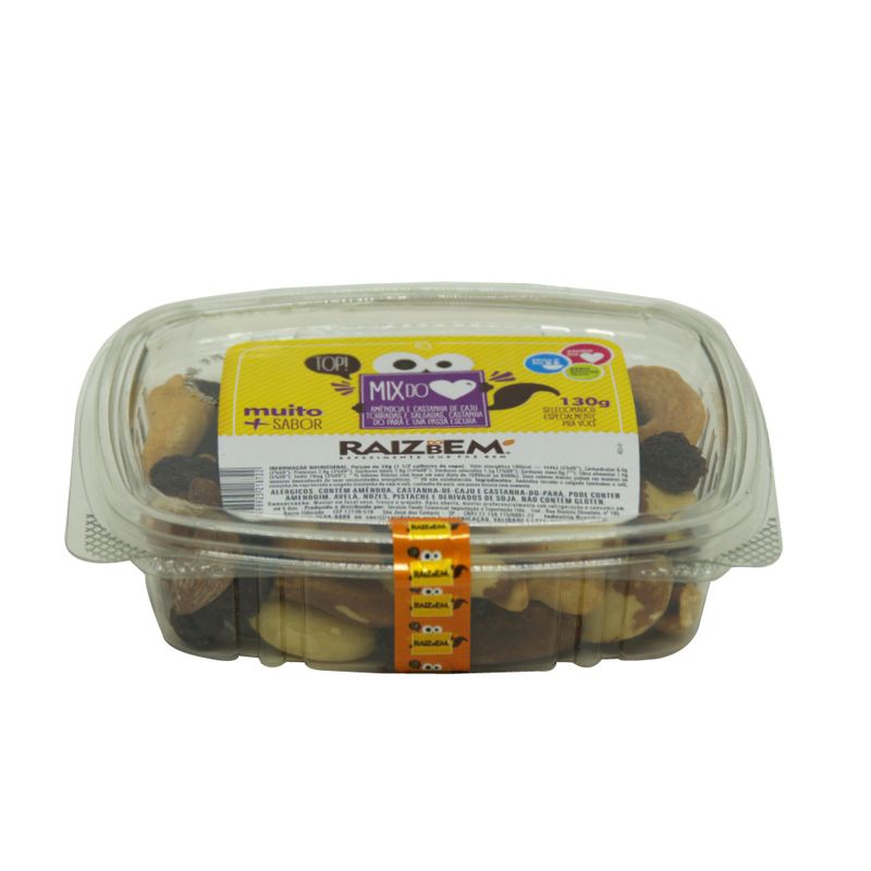 Mix Amendoim Castanha Raiz Bem 130g (7898925218722)