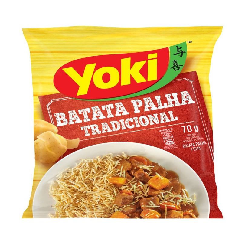 Batata Palha Yoki Tradicional 70g (7891095031184)