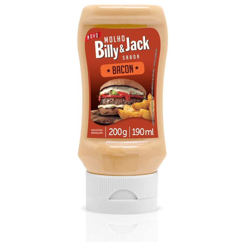 Molho Kisabor 200g Billy Jack Bacon (7898937864924)