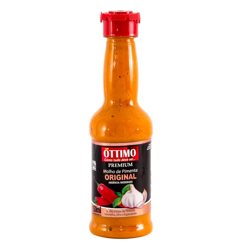 Molho Pimenta Ottimo Premium Original 150ml (7898930241654)