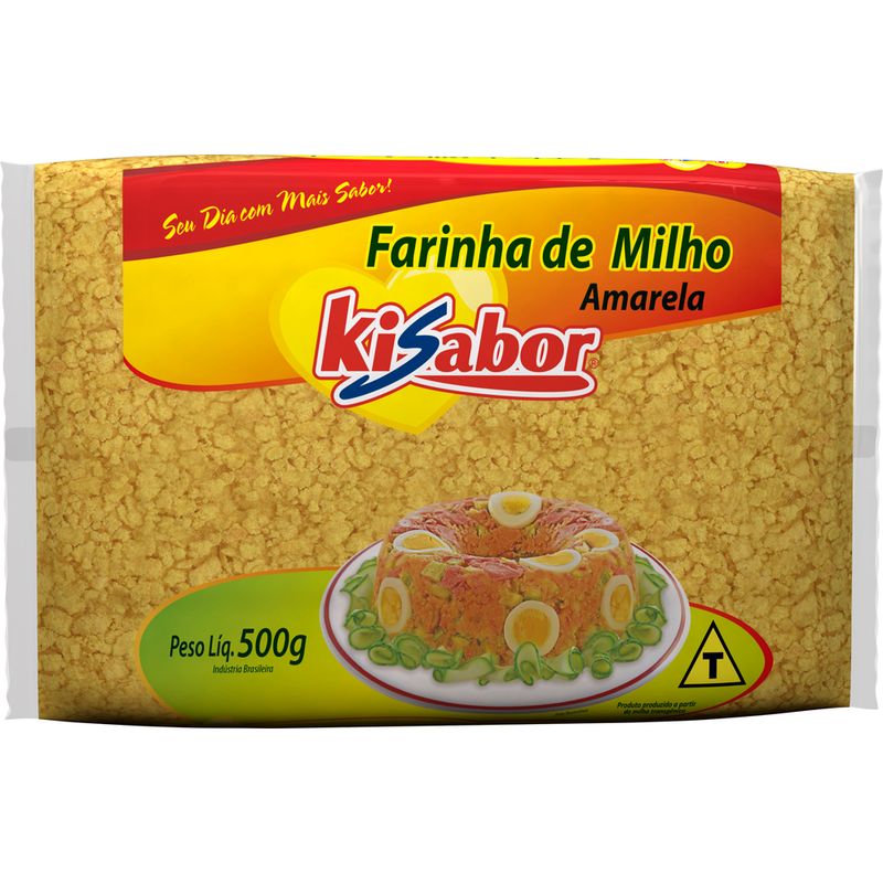 Farinha de milho Kisabor 500g (7898416521133)