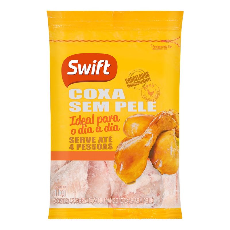 Coxa De Frango Swift Sem Pele 1kg (7894904209002)