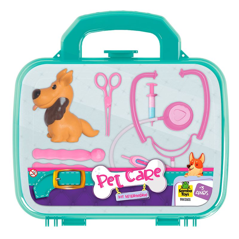 Brinquedo Maletinha Samba Toys Kit Veterinário (7898631556217)