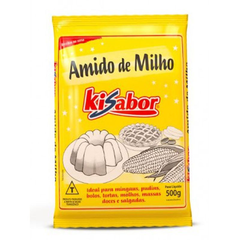 Amido Milho Kisabor 500g (7898904492013)