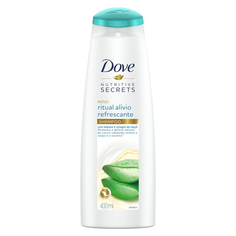 Shampoo Dove Ritual Alívio Refrescante 400ml (7891150062726)