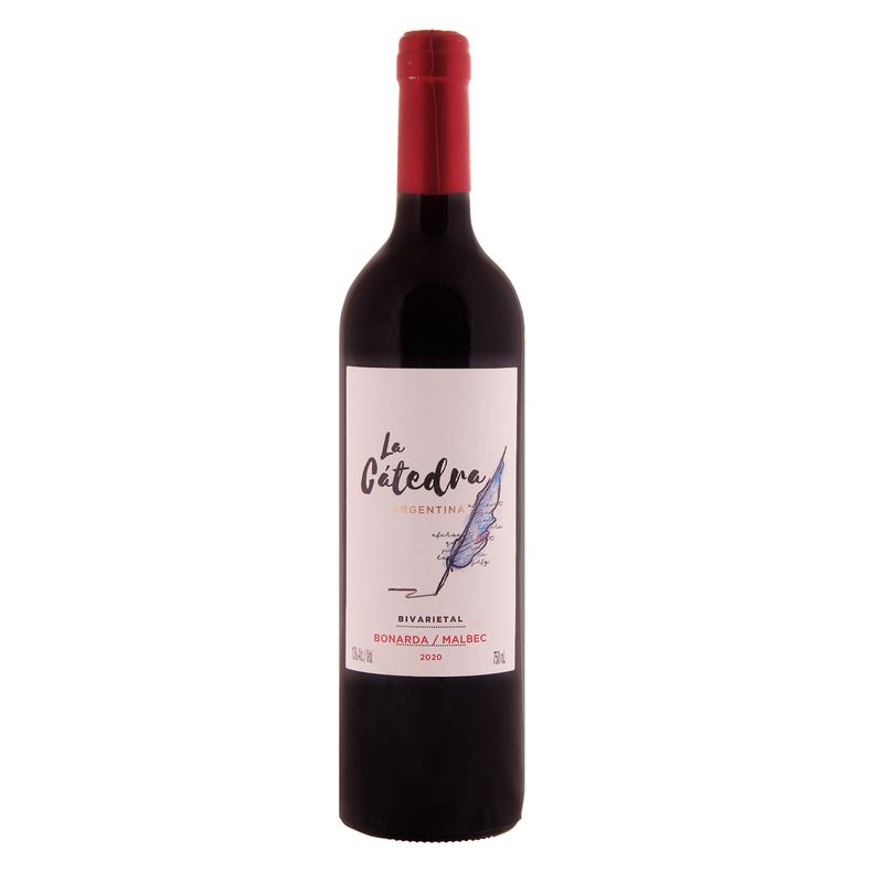 Vinho Argentino La Catedra 750ml Bivariet Bonada Malbec Tint (7793825001576)