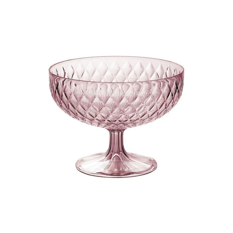 Taça Plástica Sobremesa Plasútil Glamour Rose (7899808871546)