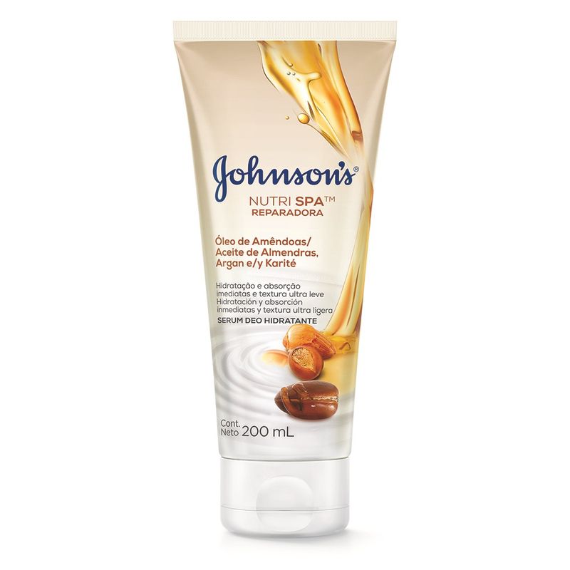 Loção hidratante Reparadora Johnson's 200ml (7891010249410)