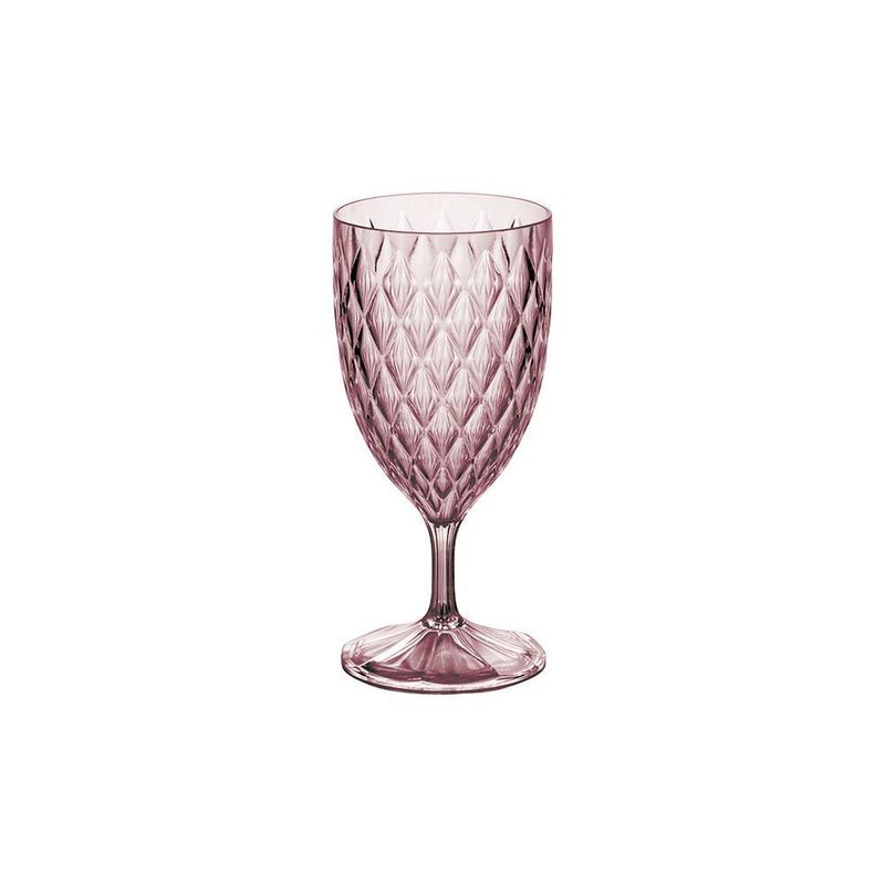 Taça Plástica Água Plasútil Glamour Rose (7899808871706)