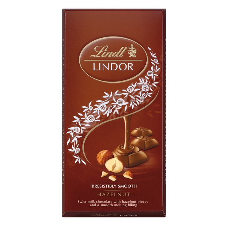 CHOC-LINDT-100G-TAB-LINDOR-HAZELNUT