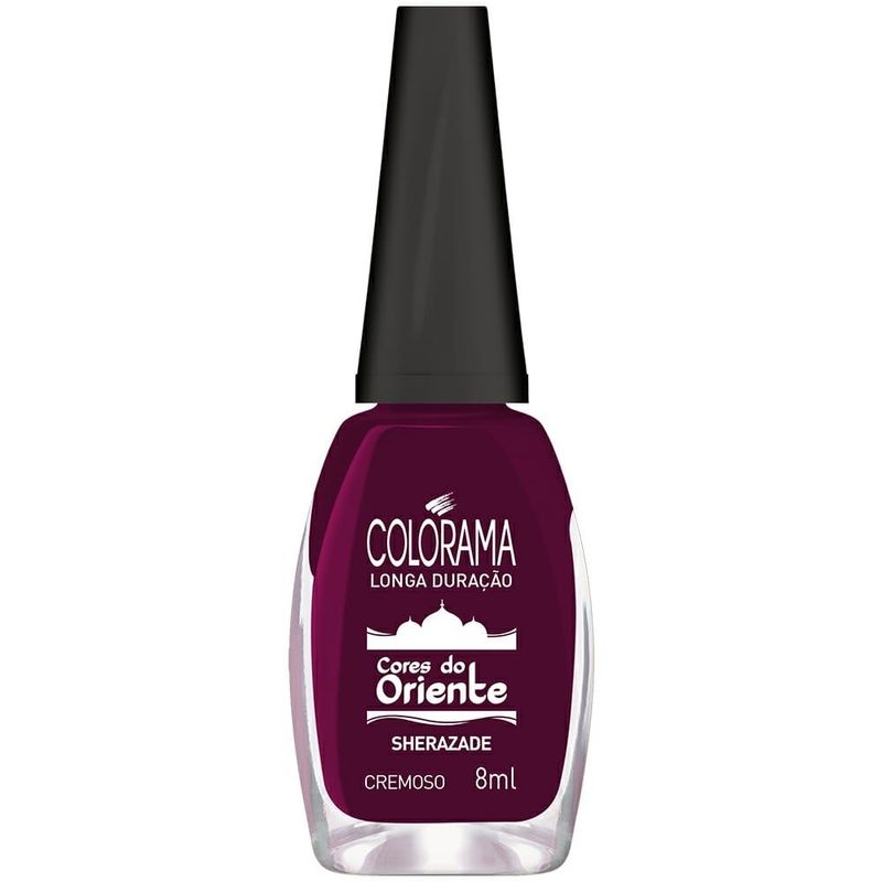 Esmalte Colorama Cremoso 8ml Cores Oriente Sherazade (7899706179249)