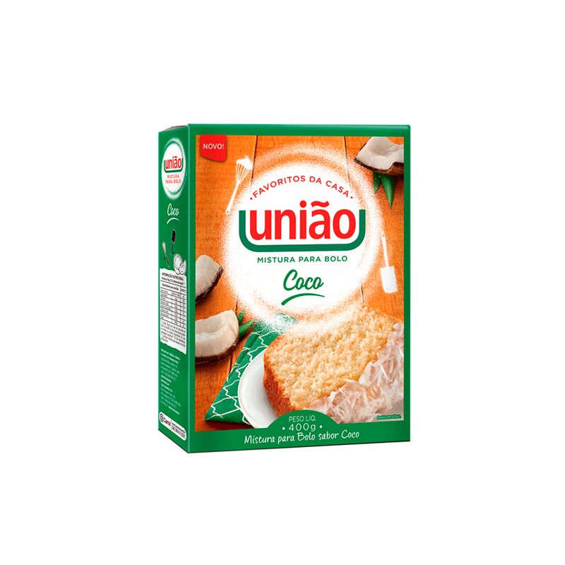 UNIÃO MISTURA PARA BOLO COCO 400g (7891910030217)