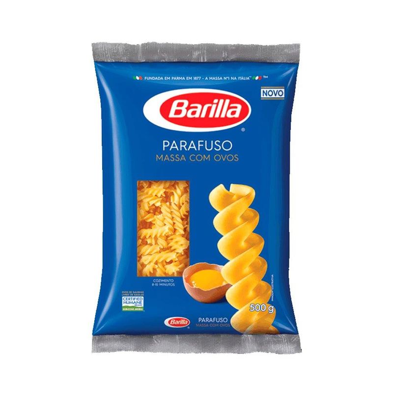 Barilla Parafuso Massa com Ovos 500g (7898951850118)