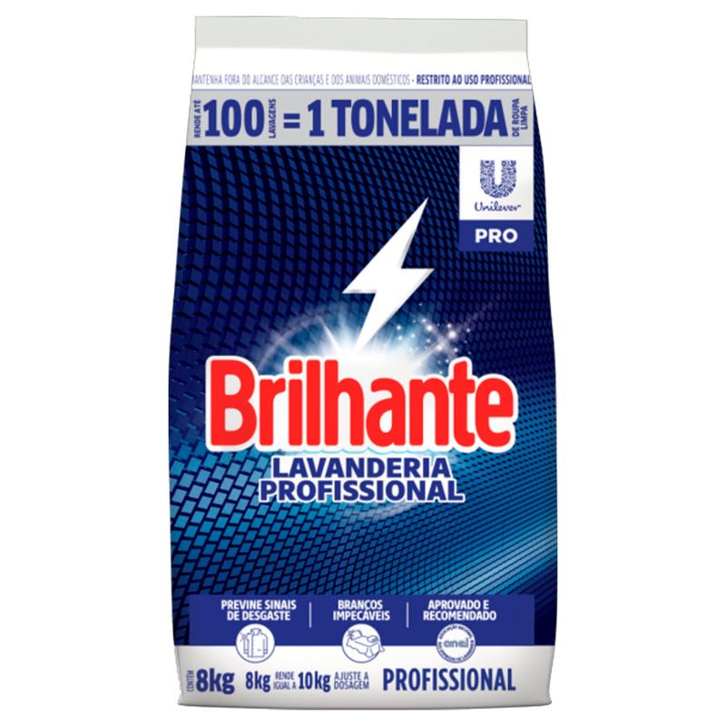 Lava Roupa Pó Brilhante 8Kg (7891150080164)