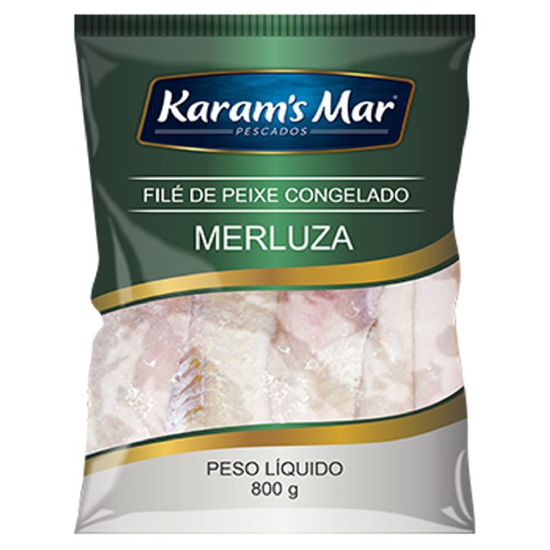 Peixe Merluza Filé Karam'S Mar 800g (7898240841339)